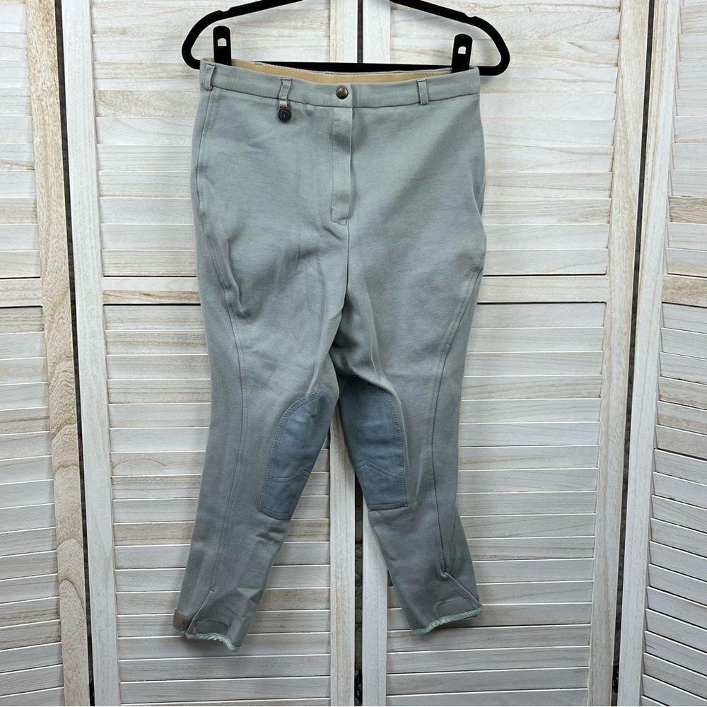 Dublin Cottons Knee Patch Equestrian Riding Breeches 34